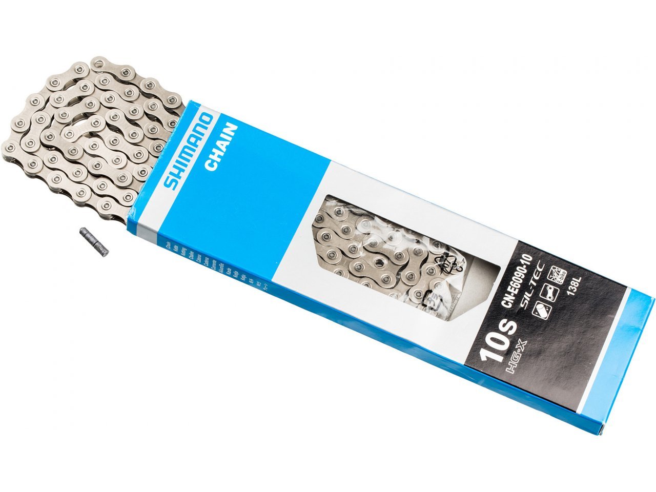 Łańcuch Shimano CN-E6090-10, 10-rzędowy, 138 ogniw