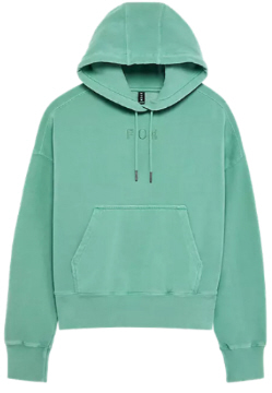 Damska bluza z kapturem Fox z nadrukiem w stylu oversize