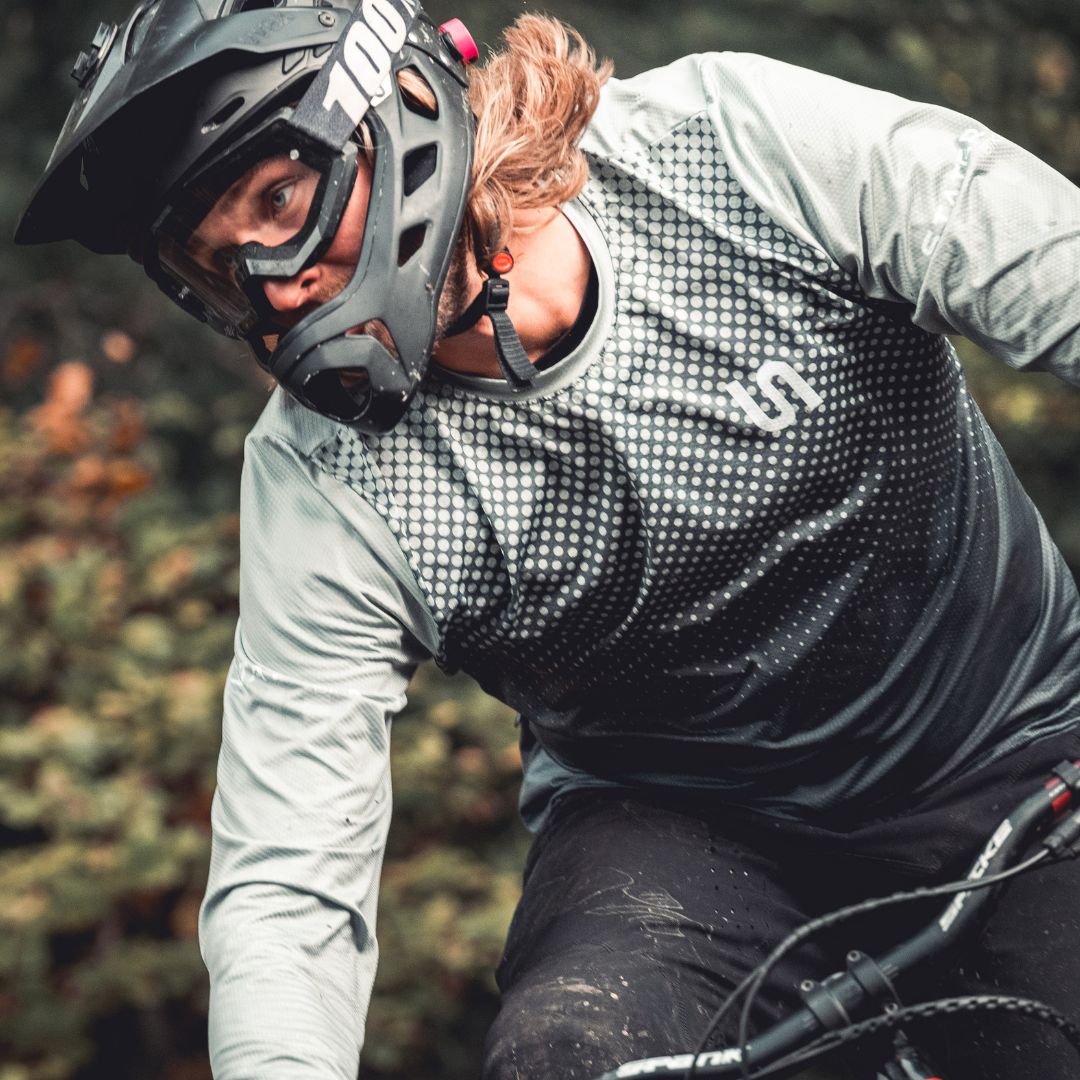 Koszulka rowerowa Dos Caballos Enduro z długim rękawem – edycja StateraBikes