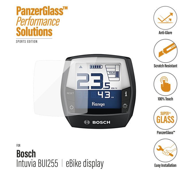 Szkło ochronne PanzerGlass do ekranu Bosch Intuvia BUI255